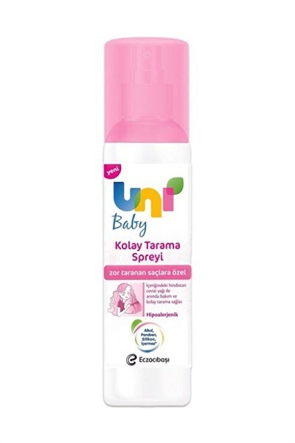 Uni Baby 200 ml Kolay Saç Tarama Sprey