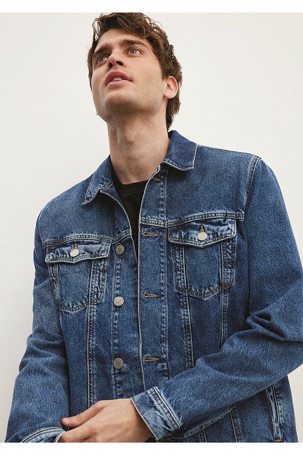 Mavi Drake Jean Jacket Regular Fit Normal Cut 010143 32230 Trendyol
