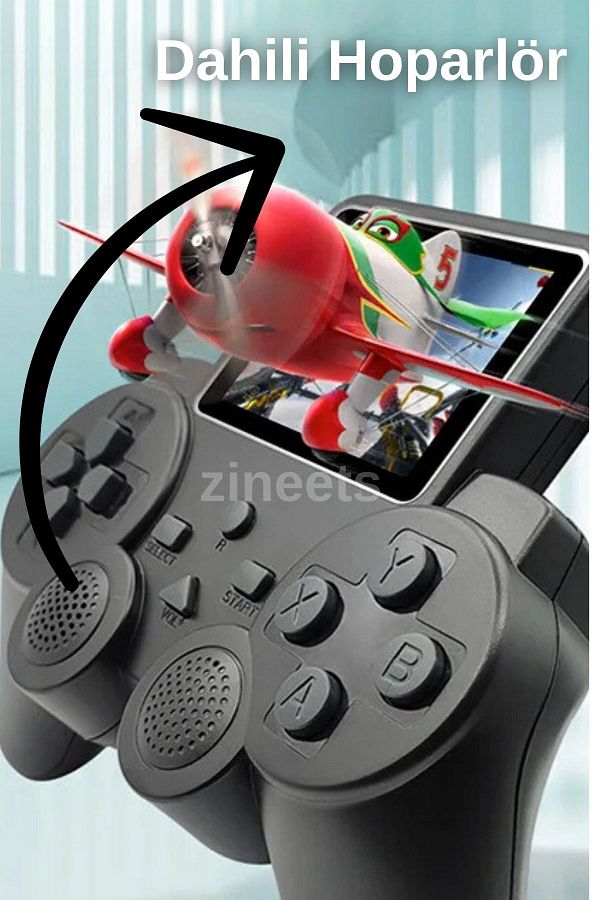 LEERFEI-520 Games Arcade Gamepad - Classic Tv Arcade with Wireless, Media Color Screen 1