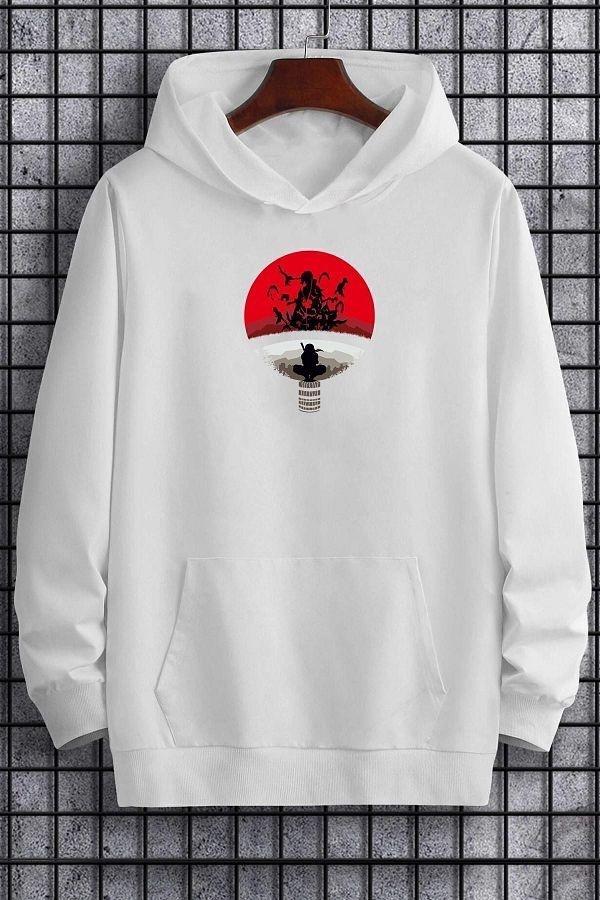 uyguntarz-Bluza unisex z nadrukiem Itachi Uchiha 1