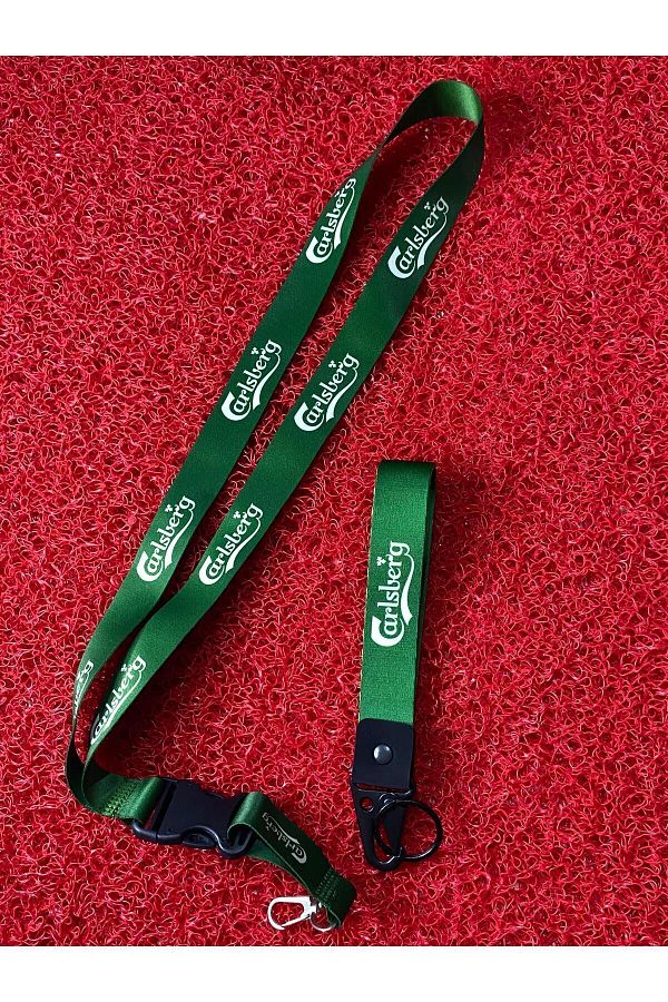 CEBEC OTO Carlsberg Quality Auto Moto Accessory String Set Cloth Keychain and Neck Strap Trendyol