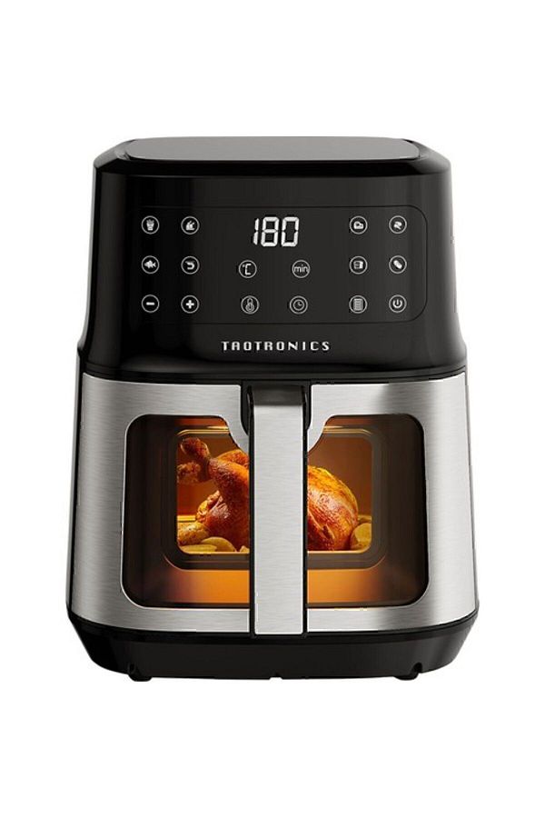 TaoTronics-Tao Tronics Tt-Af011 5 L 8 Function Glass Air Fryer 1