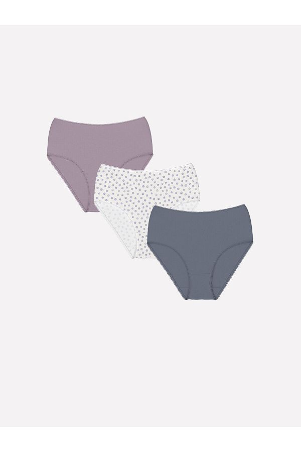 LC Waikiki-Lcw Patterned Classic Panties 3 Pack 1