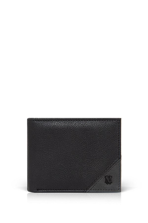 Mavi-Schwarze Geldbörse mit Siegellogo 091857-900 1