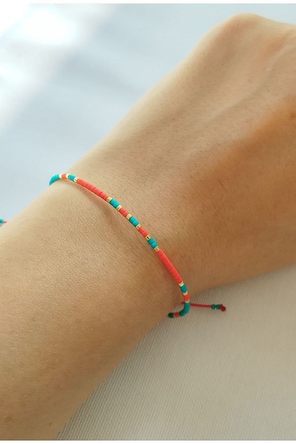 Bella Sera Studio-Miyuki Single Row Minimal Bracelet 1