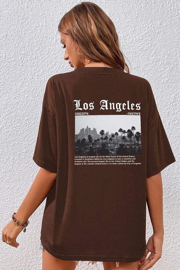 uyguntarz-Los Angeles Unisex-Design-T-Shirt 1