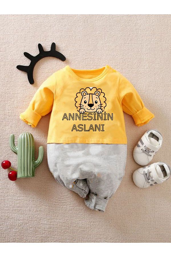 Lion onesie baby online