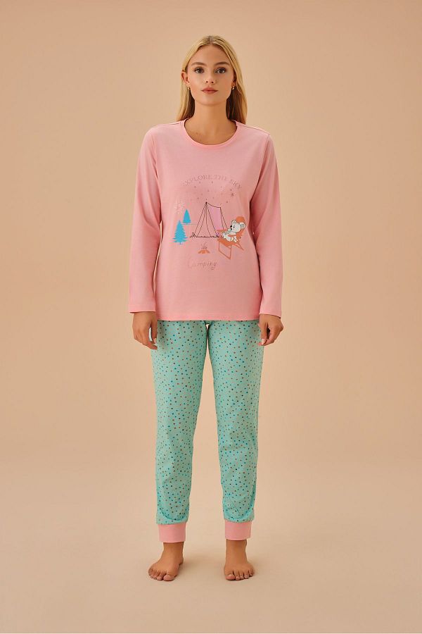 SUWEN-Sky Pajama Set 1