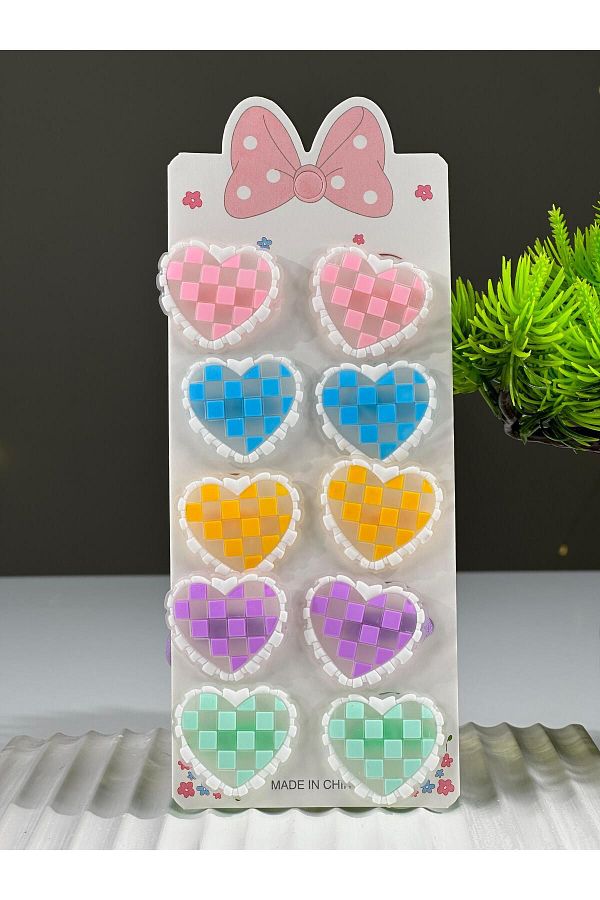 Chocuk-Cute Figured Card Buckle Set of 10 1