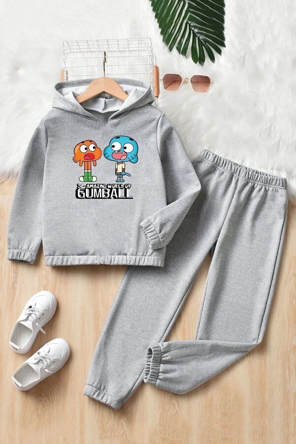 uyguntarz Kids Gumball Tracksuit Set- Trendyol