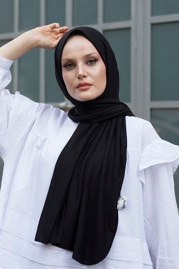 Stella-Shawl Combed Cotton Specially Stitched Long Seasonal Pıerparıs 1