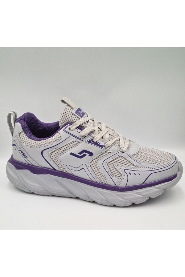 Jump 30847 Gray Purple Women s Daily Walking Sports Shoes Trendyol