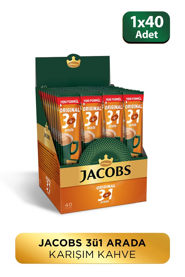 Jacobs-1 in 1 Mix Coffee - Box of 40 1