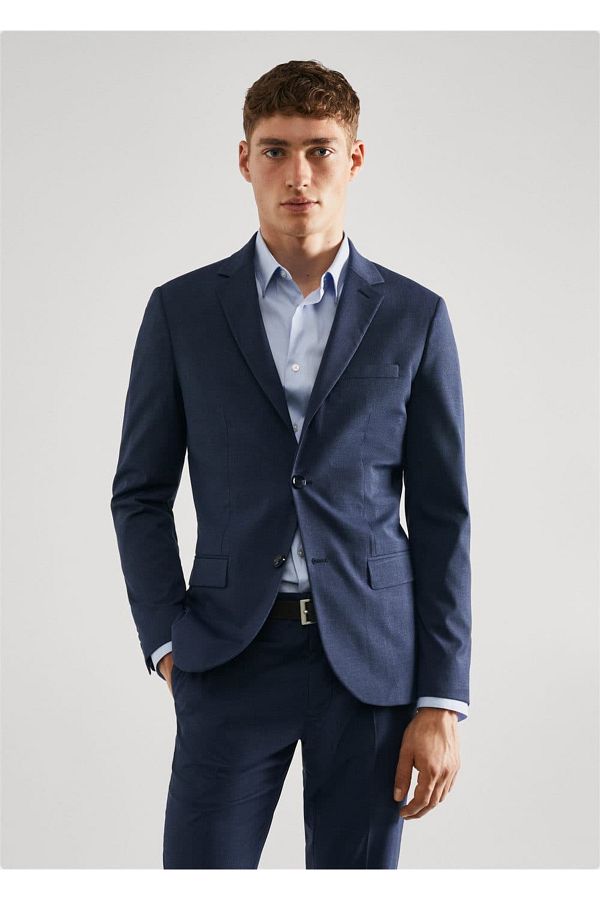 MANGO Man-Bunda Super Slim Fit Blazer 1