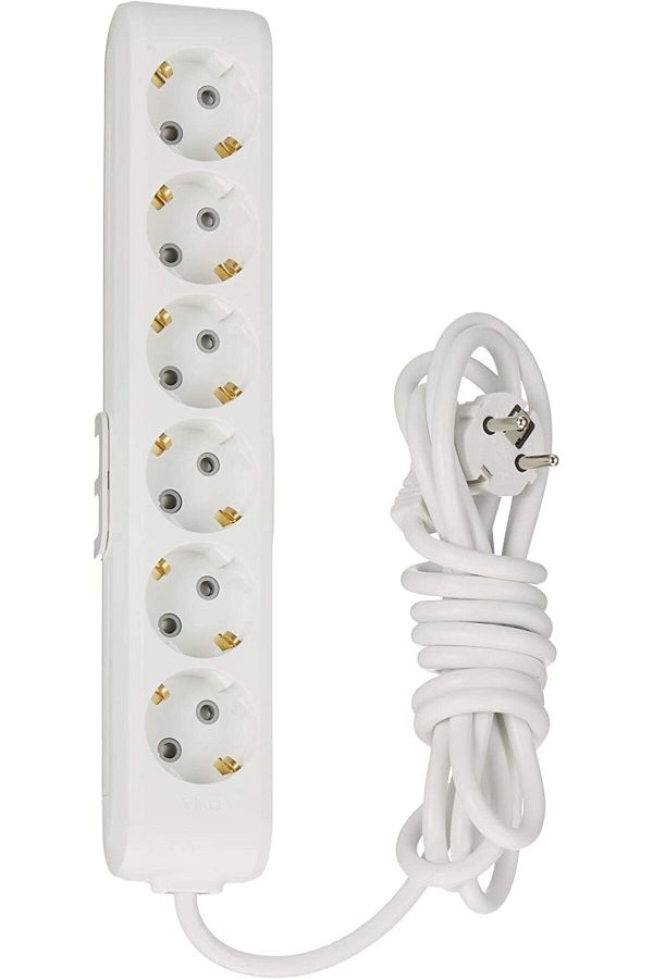 STOREMAX-Multi-Let 6 Multi-Functional Grounded Wired Cigarette Lighter 3Mt Socket 646268 1