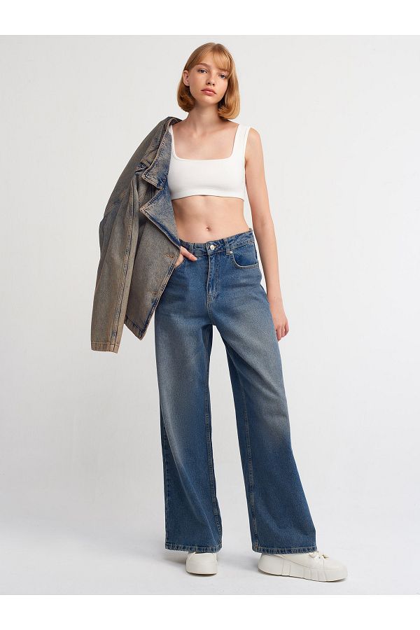 Dilvin blue jeans on sale