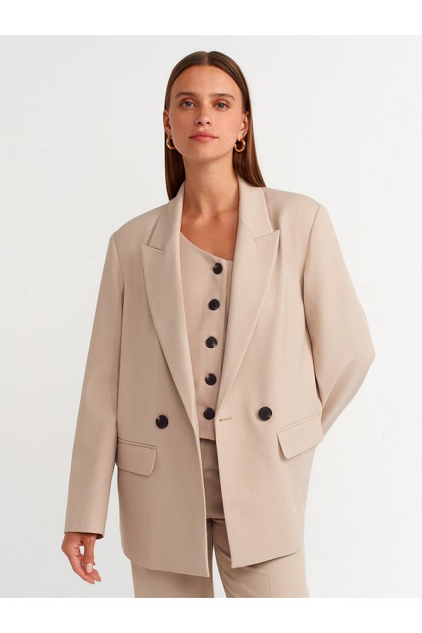 Stone color blazer clearance