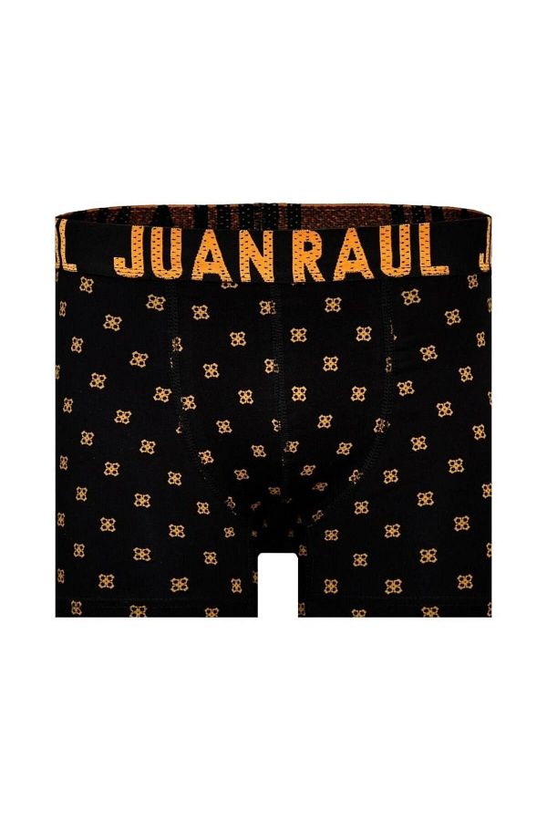 Juan Raul-Yellow Patterned Boxers - 95% Cotton and 5% Lycra - Db169 1