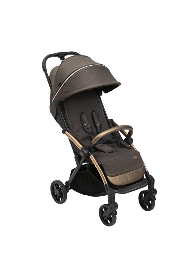 Chicco Goody Xplus Kabin Boy Bebek Arabası Bronze Lizard Relux Otomatik Katlanır