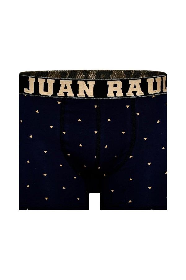 Juan Raul-Cotton and Lycra Triangle Patterned Boxers - Db168 1