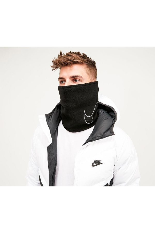 Nike Fleece Neckwarmer 2.0 Black White Osfm Size 5 Trendyol