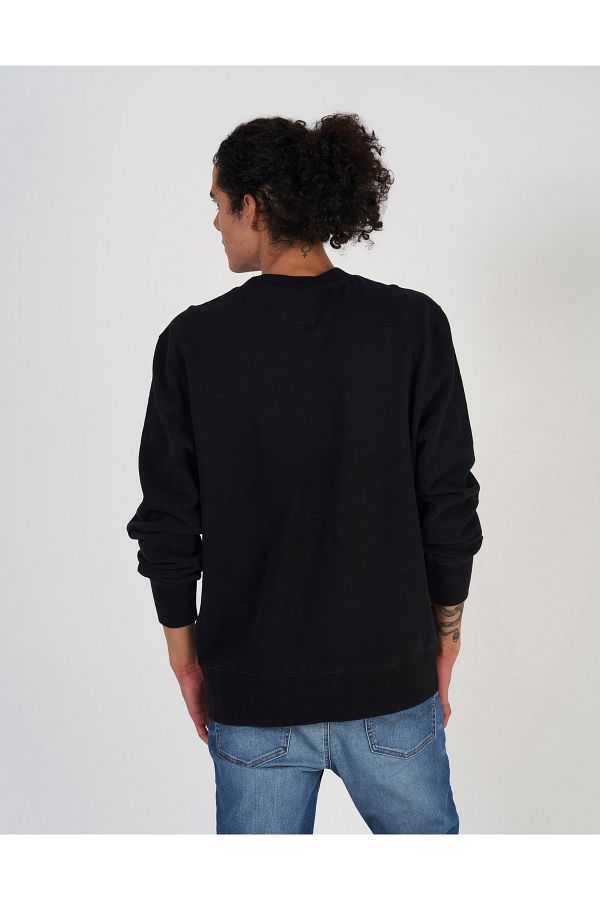 Ae fleece pocket crew neck sweatshirt on sale