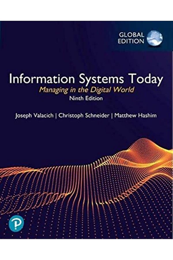 Pearson-Information Systems Today Managing In The Digital World Global Edition 1
