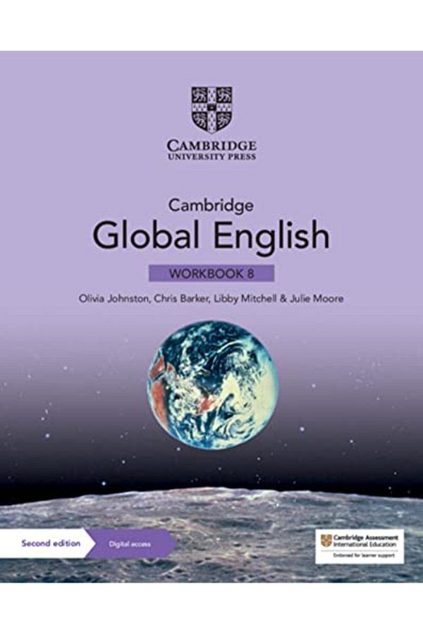 Cambridge-كتاب تدريبات اللغة الإنجليزية العالمية 8 مع الوصول الرقمي لمدة عام واحد لمرحلة كامبريدج الابتدائية والإعدادية 1