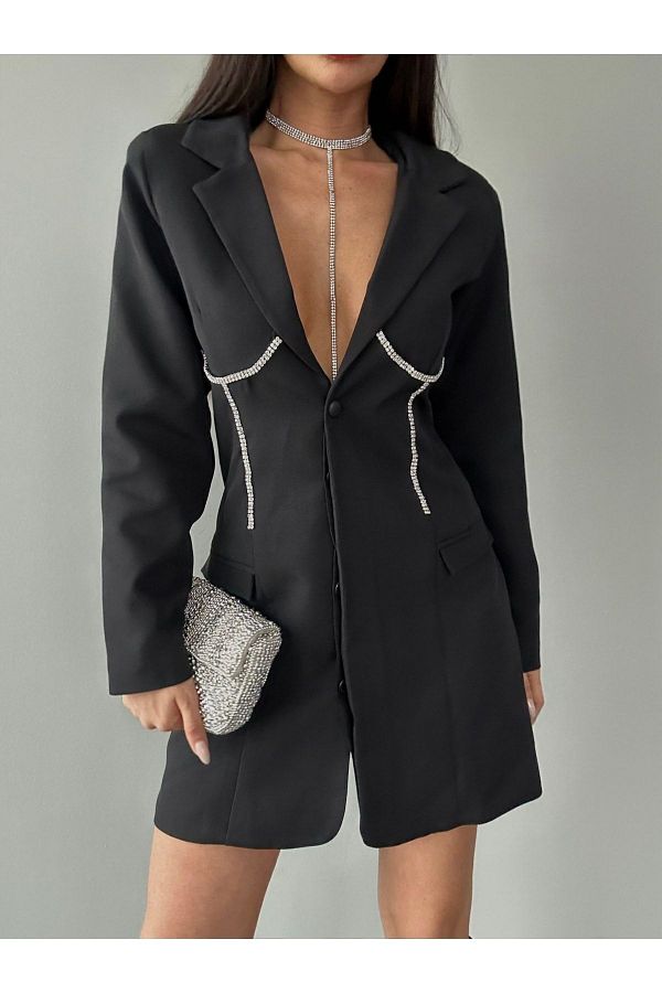 Mini blazer jacket clearance