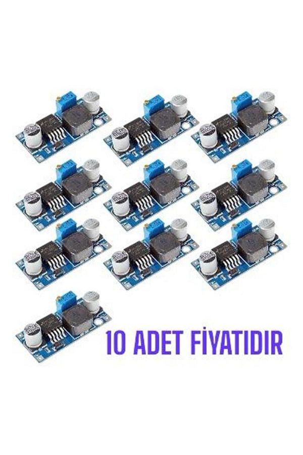 Arduino-لوحة منظم جهد صغيرة LM2596 3A - قابلة للتعديل، 10 قطع 1