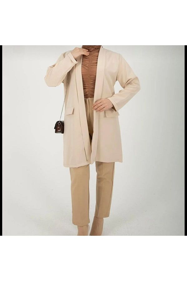 Plus size beige jacket hotsell