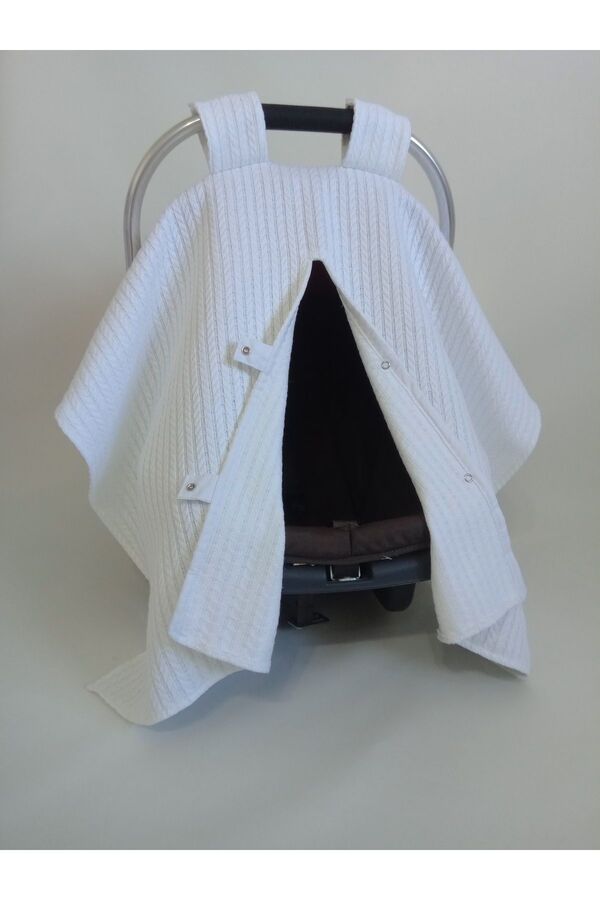 Wenaris % 100 pamuk Örgü pike puset örtüsü