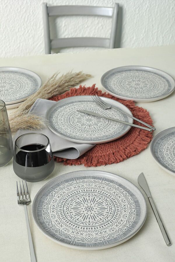 Keramika-Farfurie Tort Piatra 22 Cm 6 Bucati 21426 1