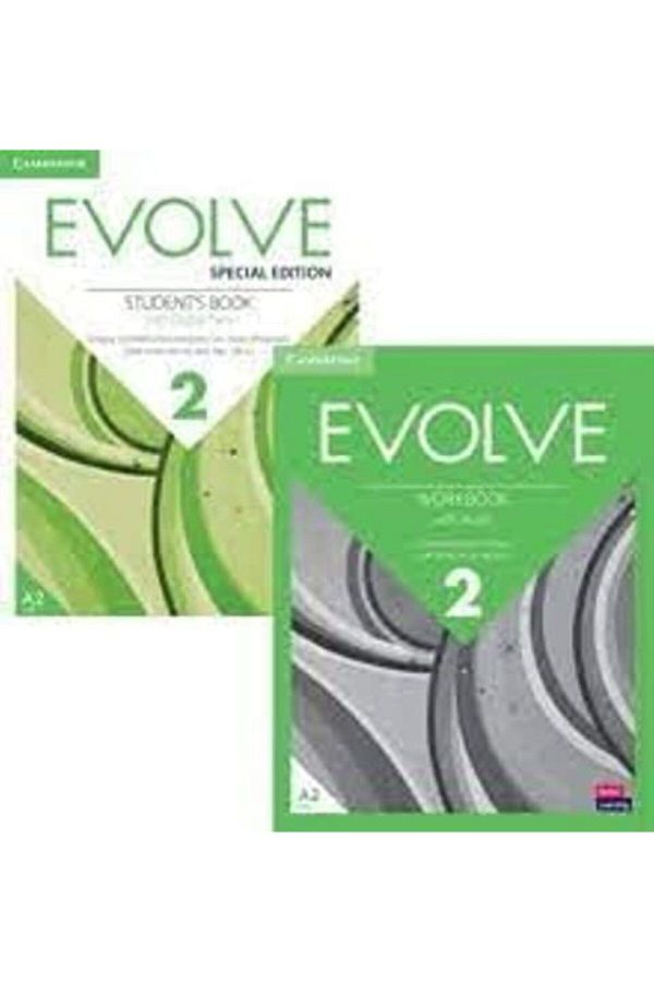 Cambridge-Evolve Level 2 Students Book With Digital Pack And Workbook With Audio Special Edition 1