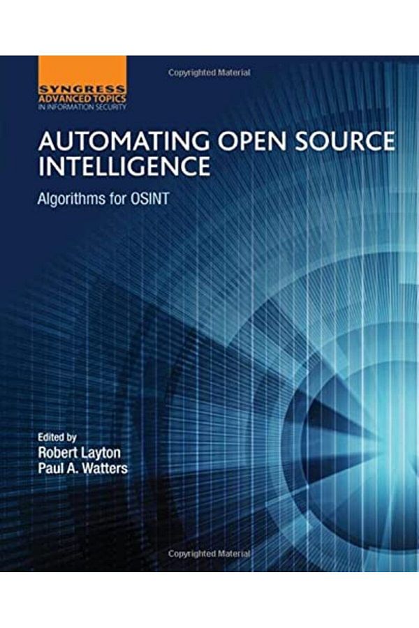 Elsevier-أتمتة خوارزميات الاستخبارات مفتوحة المصدر لـ OSINT 1