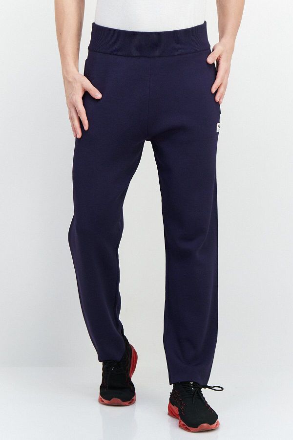 Fila navy blue sweatpants on sale