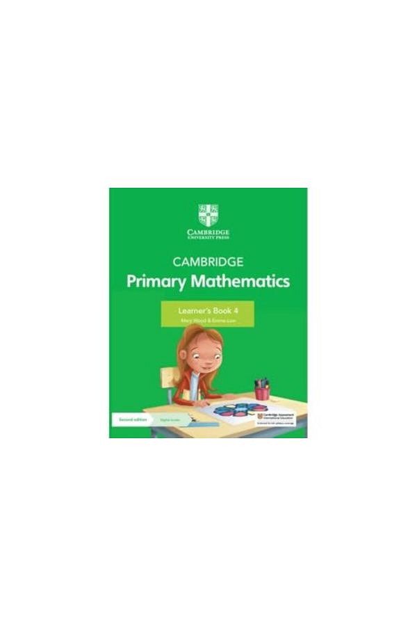 Cambridge-كتاب الرياضيات للمرحلة الابتدائية للصف الرابع مع إمكانية الوصول الرقمي لمدة سنة واحدة 1