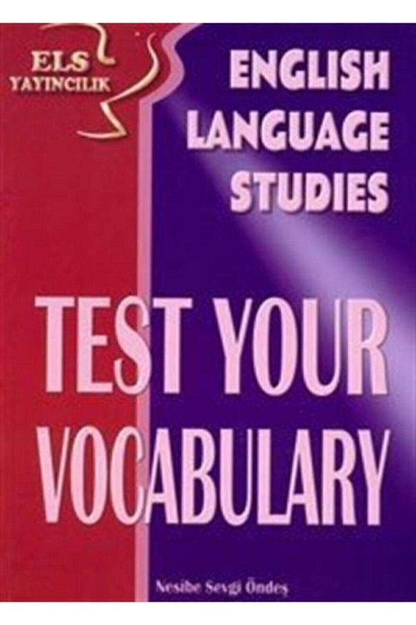 Els Yayıncılık-Test Your Vocabulary 1