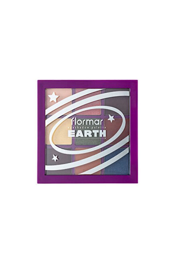 Flormar-Galaxy Eyeshadow Palette 003 Earth - Eyeshadow and Shadow Palette,42000007-003 Model 1