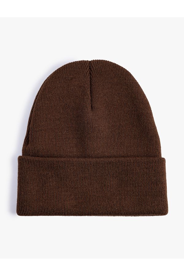 Koton-Basic Design with Beanie Fold Detail 1