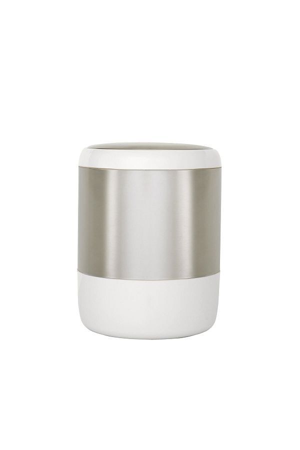 Prima Nova-Lima Bathroom Kitchen Κάδος Απορριμμάτων Λευκός 6 λίτρων 1