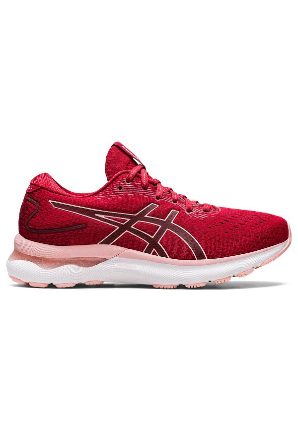 Asics-Gel-Nimbus 24 Women's Red Running Shoes 1012B201-601 1