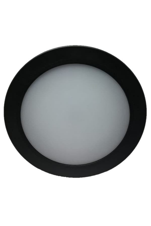 Braytron-Surface Mounted Black Body 24W Round Led Panel Daylight Light Braytron 1
