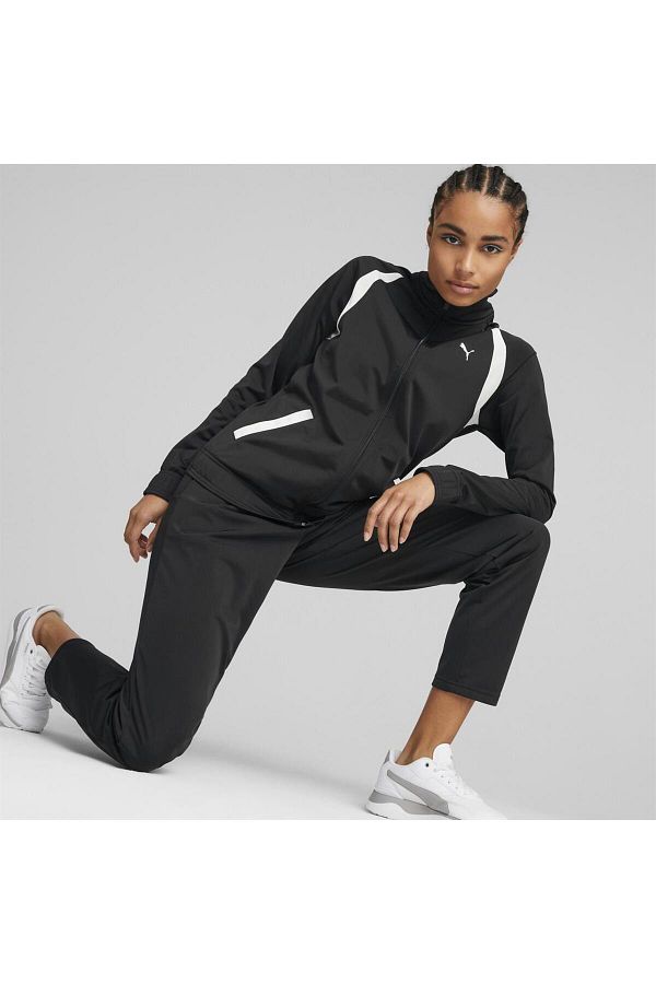 Ladies puma tracksuit set top