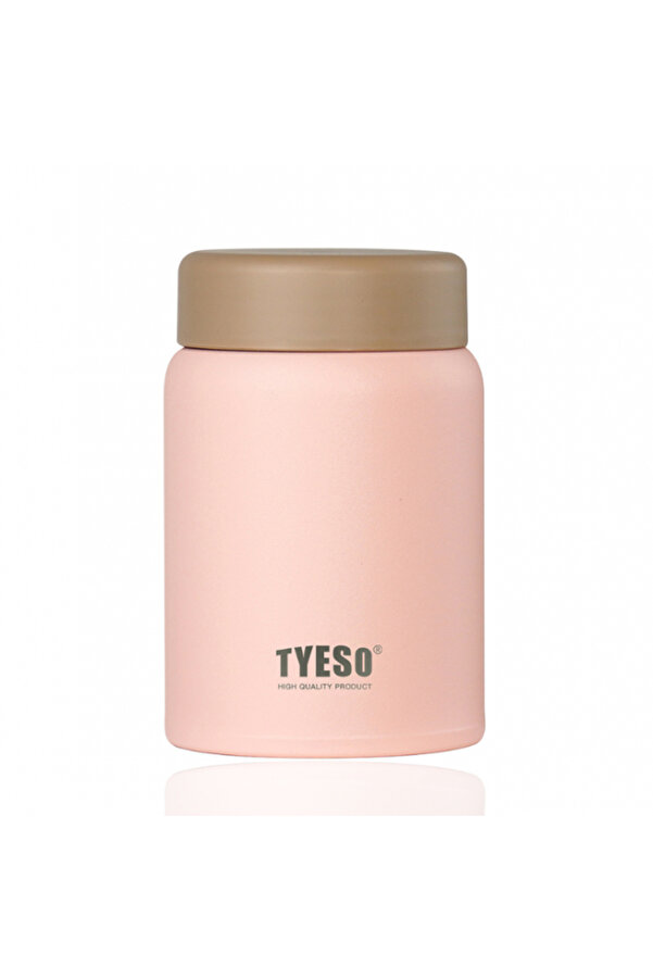Tyeso Chief Anne Bebek Mama Vakumlu Termos Cep Boyu 280ML Pembe