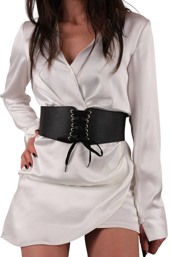 T shirt dress corset belt clearance