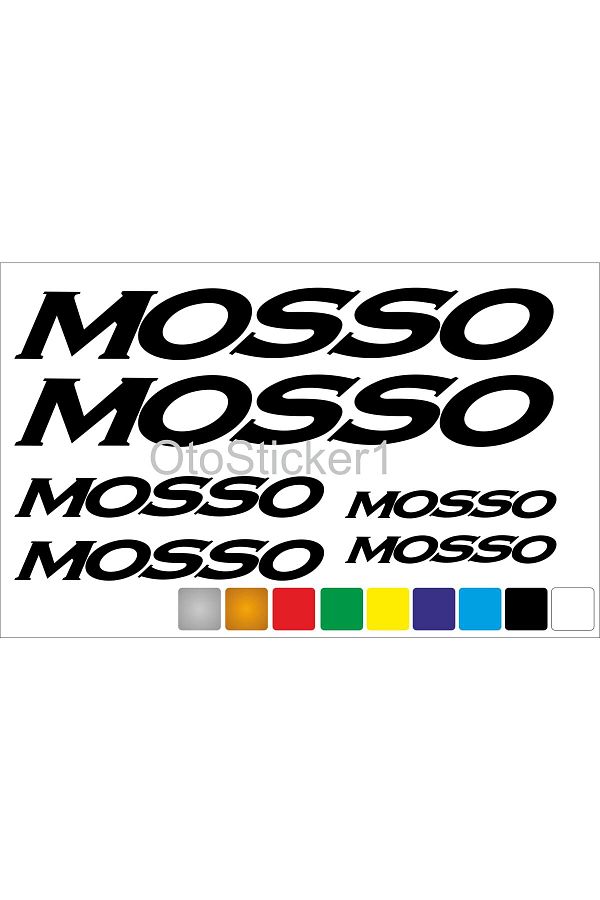 FİXFLEX-Bicycle Squad custom new sticker Set Mosso custom new compatible Black 1