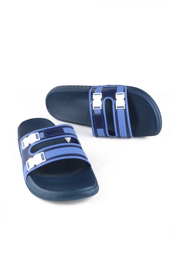 GEZER-Summer Men's Wet Floor Eva Slippers Navy Blue 13084 1