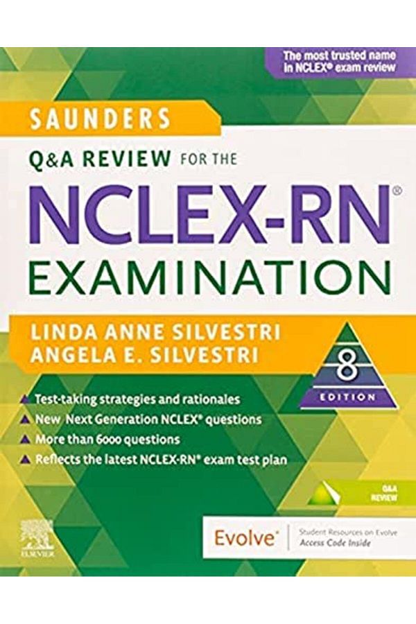 Elsevier-مراجعة الأسئلة والأجوبة الخاصة بامتحان Nclexrn R من Saunders 1