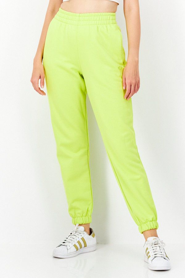 Adidas yellow sweatpants clearance